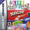 3 Game Pack! - The Game of Life, Payday, Yahtzee Box Art Front